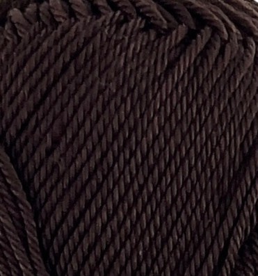 Fiocco Baumwollgarn Dunkelbraun 7097